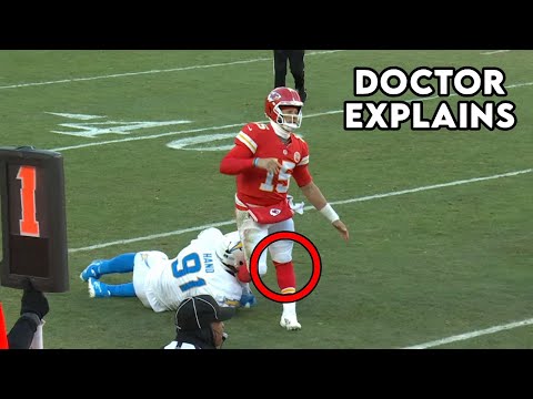 Patrick Mahomes Suffers Painful Knee Injury - Doctor Explains