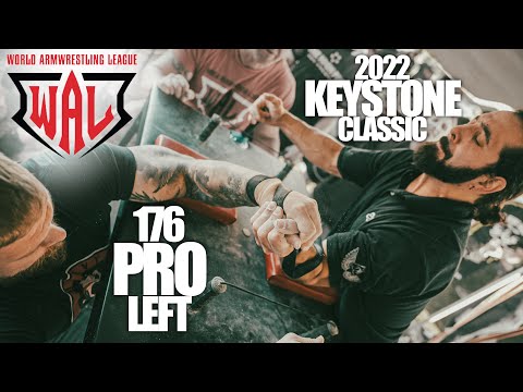 Welterweights Throw Down!! 2022 Keystone Classic - World Armwrestling League | 176 Pro Left