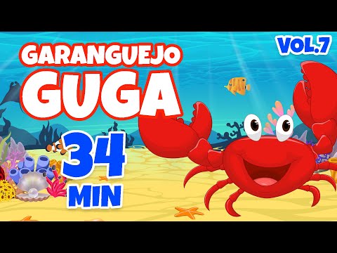Caranguejo Guga Vol. 7 - Giramille 34 min | Desenho Animado Musical