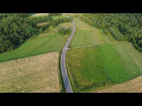 Discovering Nowiny: A Breathtaking Aerial Journey Through Subcarpathia Poland |4K