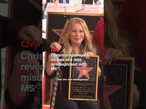 Christina Applegate reveals she was misdiagnosed with MS
