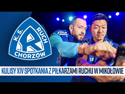 Kulisy XIV spotkania z piłkarzami Ruchu w Mikołowie (16.01.2026)
