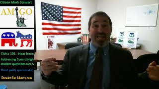 DEC 5 Mark Stewart Greenstein  Third party sponsorships.