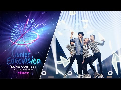 Junior Eurovision Song Contest 2015: The Virus (Georgia) Second Rehearsal