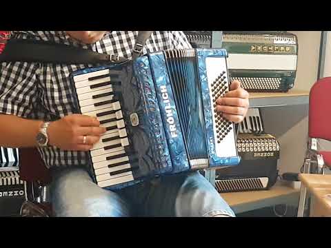 Klangprobe Akkordeon Fröhlich Mozart/Weltmeister Juwel