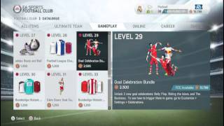 How to unlock celebrations in FIFA 14