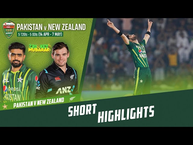 Short Highlights | Pakistan vs New Zealand | 1st T20I 2023 | PCB | M2B2T
