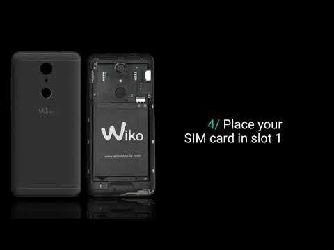 Wiko View - How to insert your SIM & get going [Tutorial]