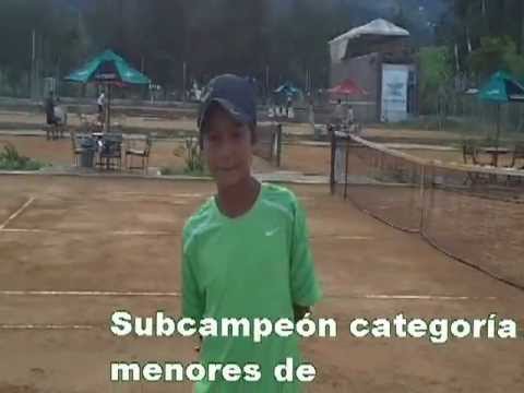 Mateo Gómez Subcampeón Categoría menores de 16