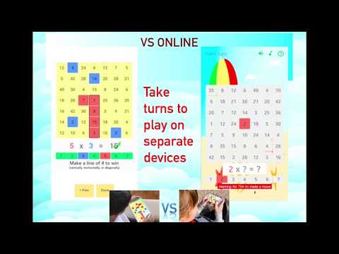 X Bingo - Multiplication Game Video