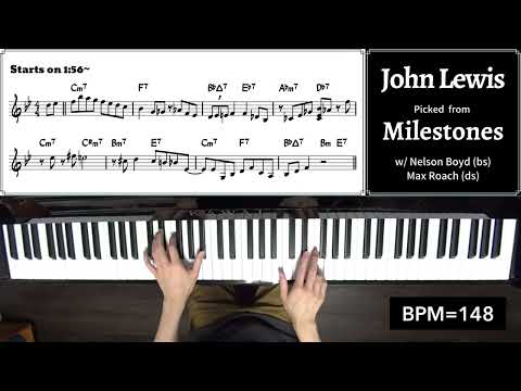 A Lick A Week! 103rd Week: John Lewis' Lick on "Milestones"