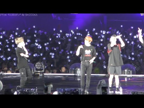 190714 BTS 방탄소년단 인사  V 뷔 Focus (4K) @ SPEAK YOURSELF IN SHIZUOKA