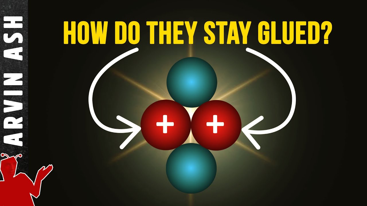 Why Don't Protons Fly Apart in the Nucleus of Atoms? RESIDUAL Strong Force Explained