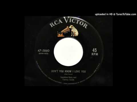 Sunshine Ruby and Tommy Sands - Don't You Know I Love You (RCA Victor 5860)
