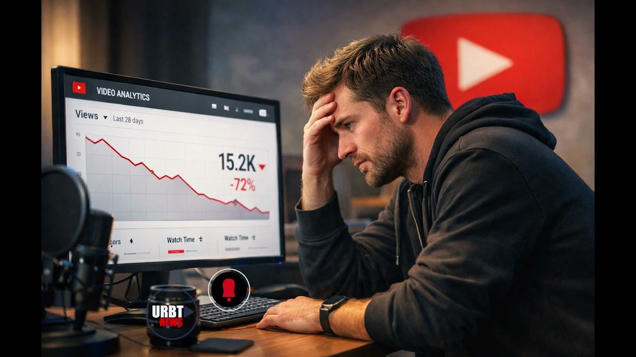 YouTube Faces Creator Backlash  Algorithm Changes Spark Suppression Accusations #urbtnews