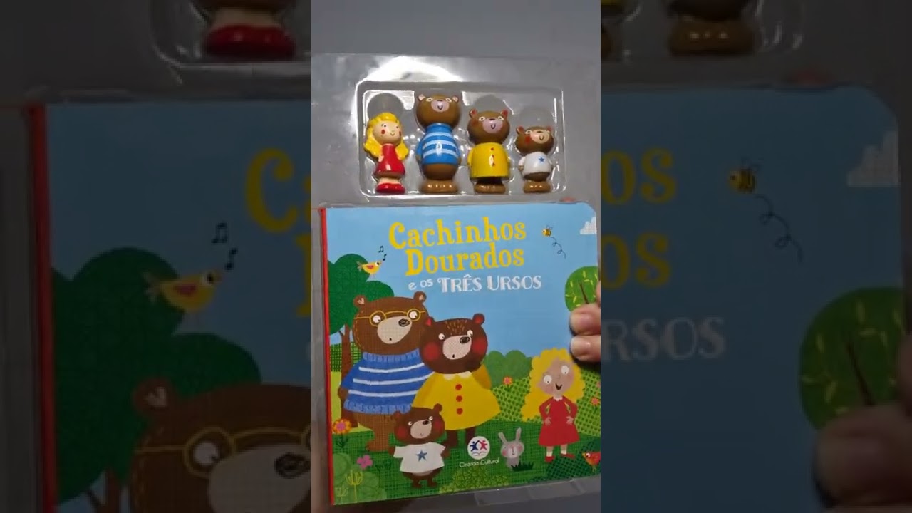 Coleção Cenário Animado - Cachinhos Dourados e os três Ursos - Ciranda  Cultural