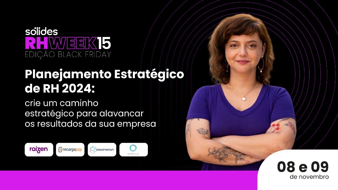 RH Week 15a Edição: Planejamento Estratégico RH 2024