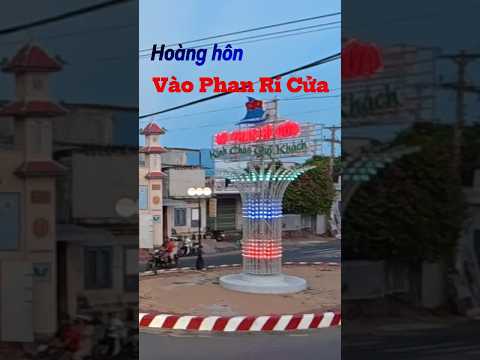 Chiều vào Phan Rí Cửa: hoàng hôn đẹp đến nao lòng