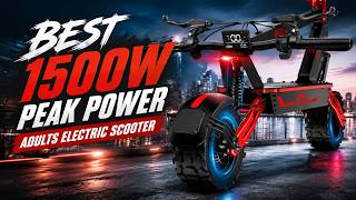 Best 1500W Peak Power Adults Electric Scooter 2026: Top 3 That Actually Deliver