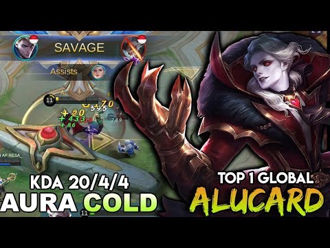 SAVAGE!! Alucard Best Build Top 1 Global 2020 - Top 1 Global Alucard Mobile Legends