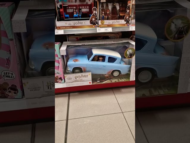 Vídeo relacionado con Mattel Harry Potter y Ron Weasley con coche volador Muñecos que recrean escena de película con vehículo, juguete de regalo + 6 años (HHX03)