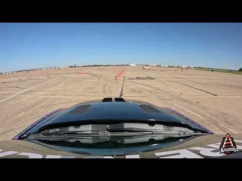 2024 Solo National Championships Hammond Fastest Day 1 West Course - Mustang Autocross