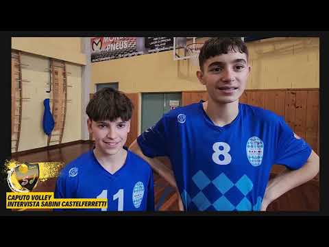 intervista G.S. Pallavolo Sabini Castelferretti Alessandro e Filippo