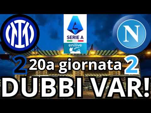 [SFOGOVAR] RISULTATO OK, MA USO DEL VAR MERDOSO! - (20a giornata Serie A 2025-2026) Inter 2-2 Napoli