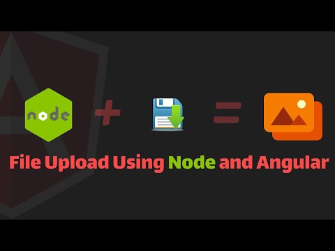 File Upload Using Node And Angular