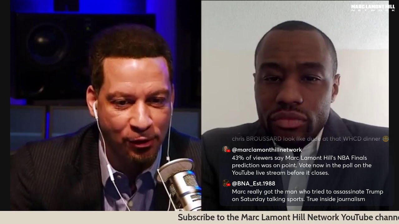 Marc Lamont Hill Talks NBA Finals, Golden State Warriors, and Colin Kaepernick's Future in Football