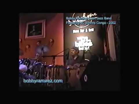 Johnny Conga with Bobby Ramirez 2002 in Miami