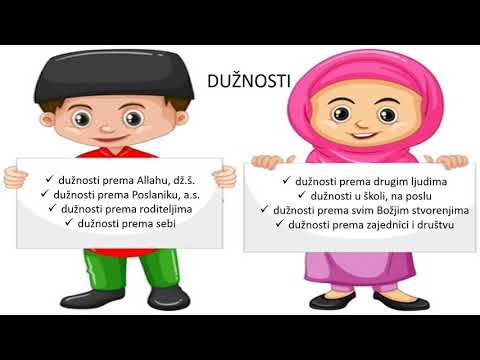 Islamski vjeronauk, 4.r. OŠ -  Moja djela su zalog za budućnost