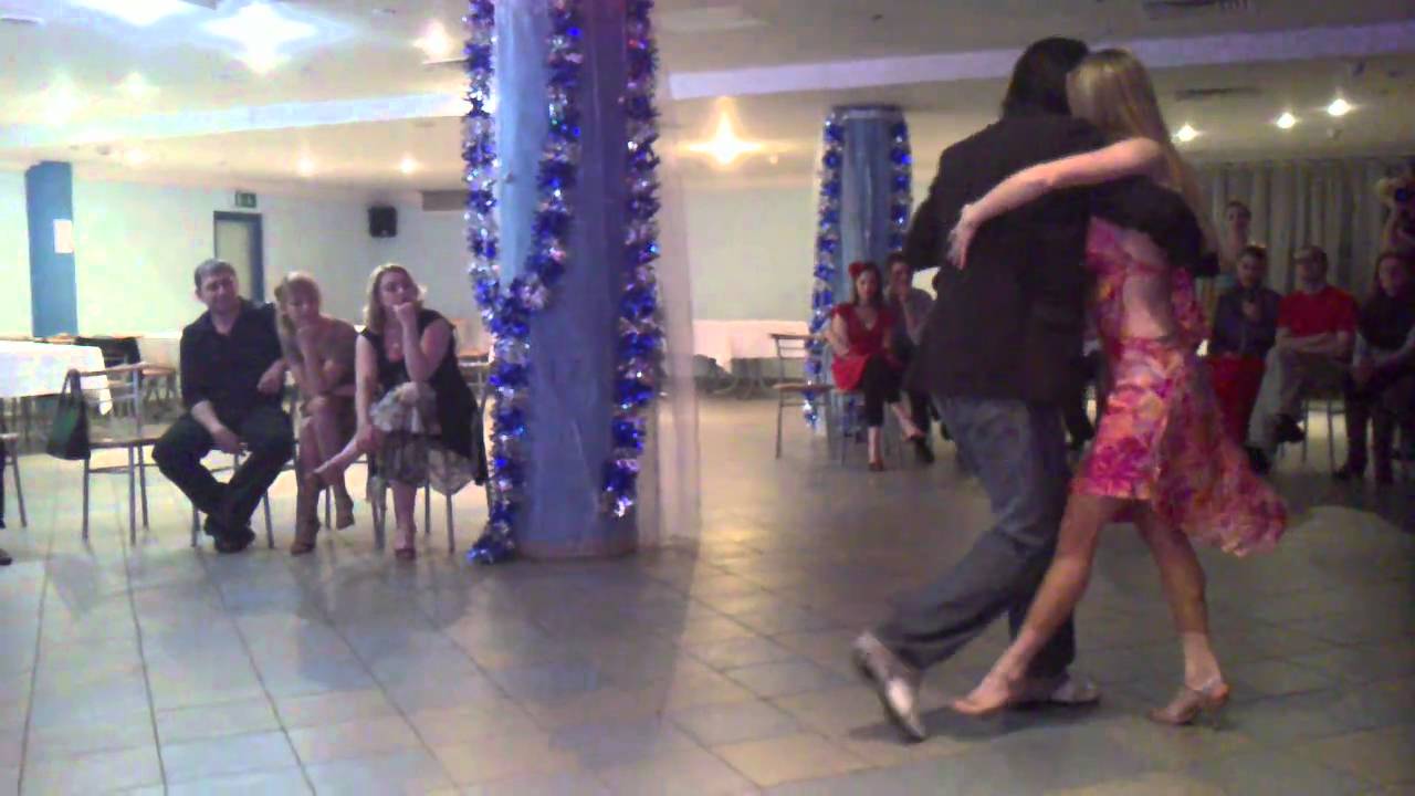 Pedro Farias y Julieta Falivene. Perfomance 3. White tango Festival in Moscow 2010