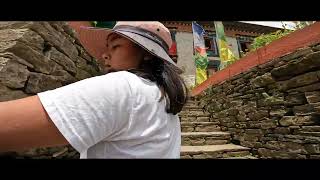 Visiting Serlo Monastery with family