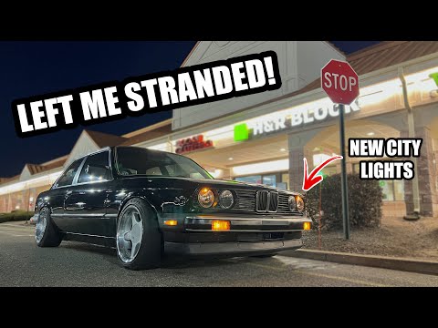 Installing Smoked DEPO Smiley Headlights In My Turbo M50 E30 (Car is NOT happy)
