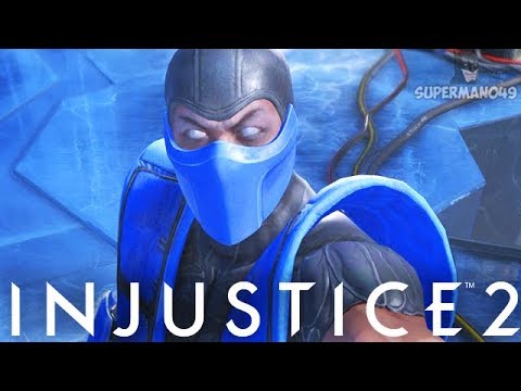 The Best Comeback With Epic Sub Zero With UMK3 Ground Freeze - Injustice 2 "Sub Zero" Gameplay