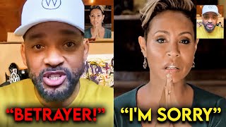 Will Smith Reacts To Jada Pinkett Being Pregnant With Another Man's Child video
