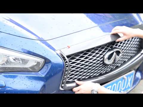 How to install the Front Grill for Infiniti Q50