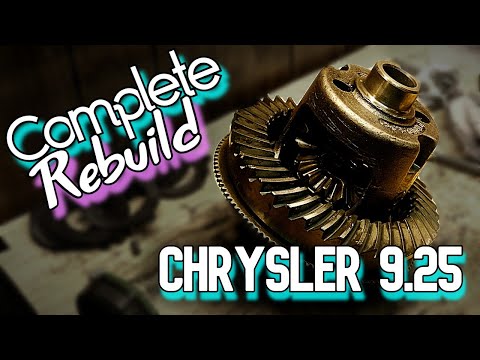 Chrysler 9.25 Diff: COMPLETE Step by Step Rebuild and Install!!