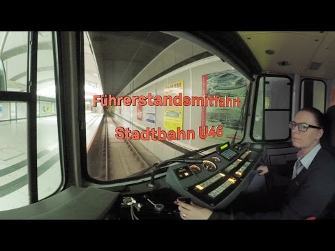 Führerstandsmitfahrt U46 in 360° // DSW21