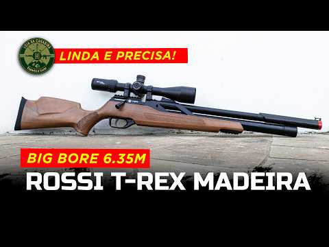 T-REX É PRECISA! Rossi T-Rex Madeira 6.35mm Montecarlo