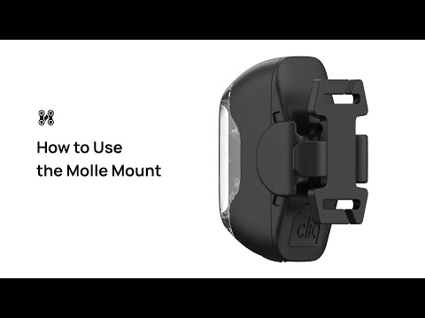 CLIQ : How to Use the Molle Mount — Hauteworks Support