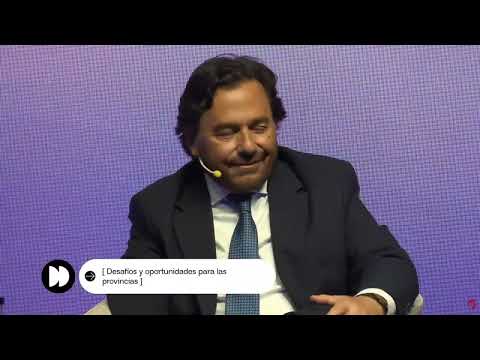 Sáenz en el ciclo Democracia y Desarrollo: “Argentina no genera seriedad ni confianza si cada gobierno que llega cambia las reglas de juego”
