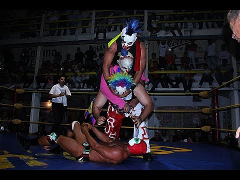 Psycho Circus vs Hijo del Fantasma-Carta Brava y Parka Negra en Cara Lucha