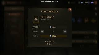 Diablo Immortal How to buy skill stone from market