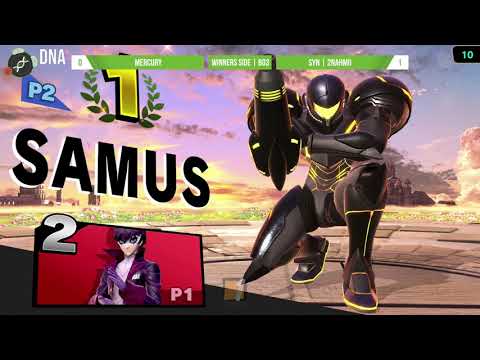 DNA.EXE S6:W8 - SYN  2NahMii (Samus) Vs. Mercury (Joker) - Winners Side - Smash Ultimate