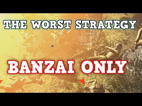 The WORST Strategy in WW2 THE JAPANESE BANZAI CHARGE! Men Of War:Assault Squad 2 Memes