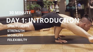 Download lagu 100 DAYS OF YOGA CHALLENGE | DAY 1 | YOGA POSES FOR UPPER BODY STRENGTH mp3