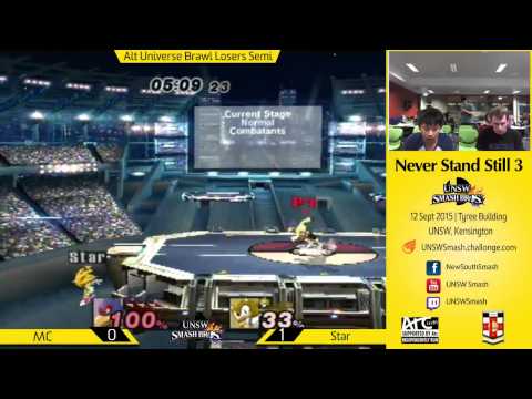 NSS 3 - Project M Losers Semis - MC (Falco) vs Star (Sonic)