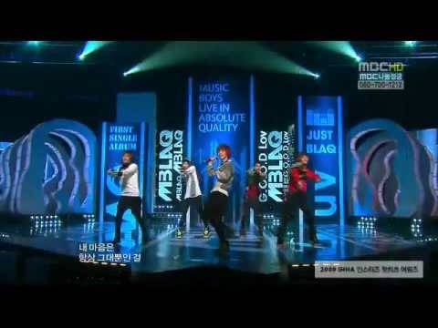 MBLAQ - G.O.O.D Luv @ MBC Music Core [091212]